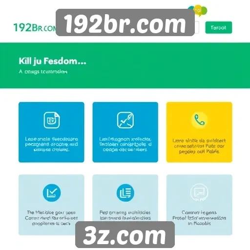 Recursos e funcionalidades do site 192br.com